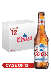 Coors Btl 33 CL X 12 Case