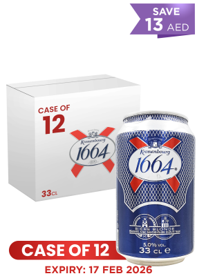Kronenbourg 1664 Can 33 CL X 12 Case