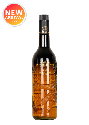 The Three Monkeys Indian Single Malt Whisky 75 Cl.