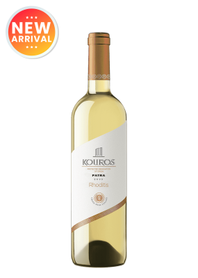Kouros Patra Rhoditis Dry White 75Cl